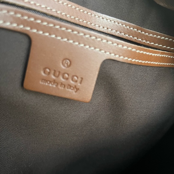 GUCCI Supreme GG Joy Tote cream brown medium - Picture 10 of 14